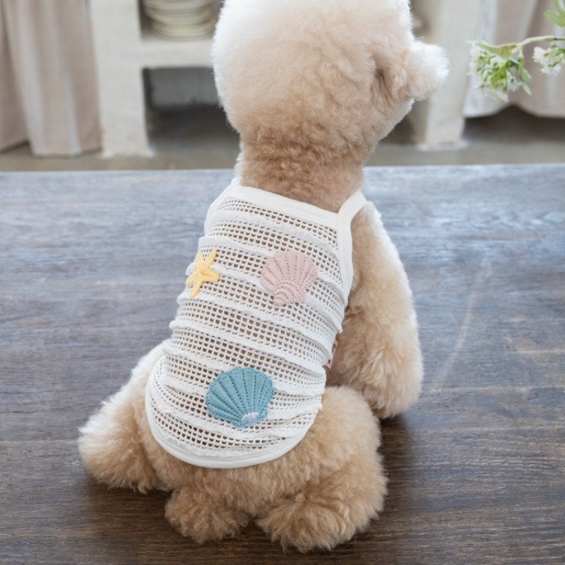 Suspender Tank Top - Pet Spring Mesh Zonnebrandcrème Jas Dunne